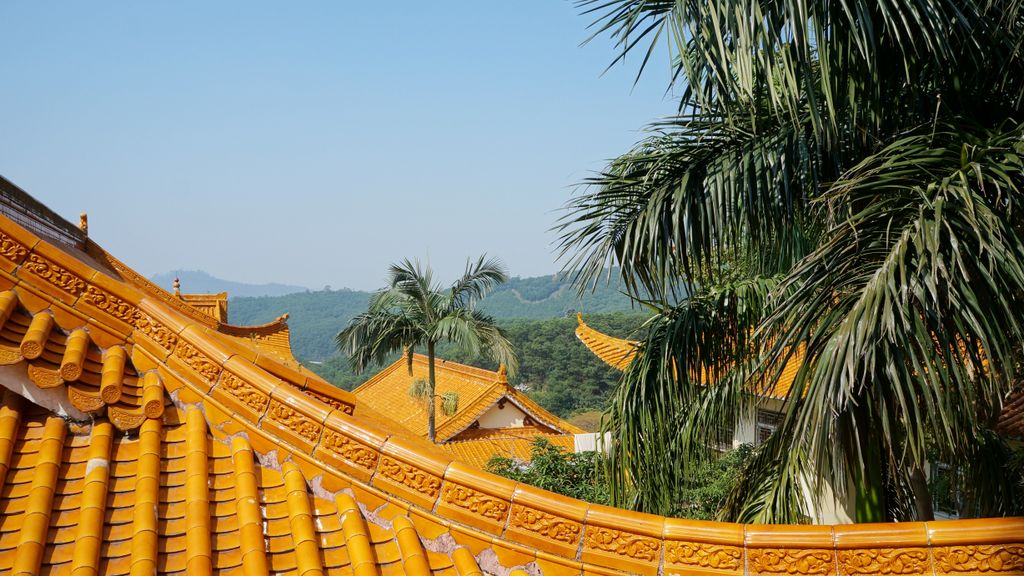 Hongfa Si Temple, Fairly Lake Botanical Garden, Shenzhen, China