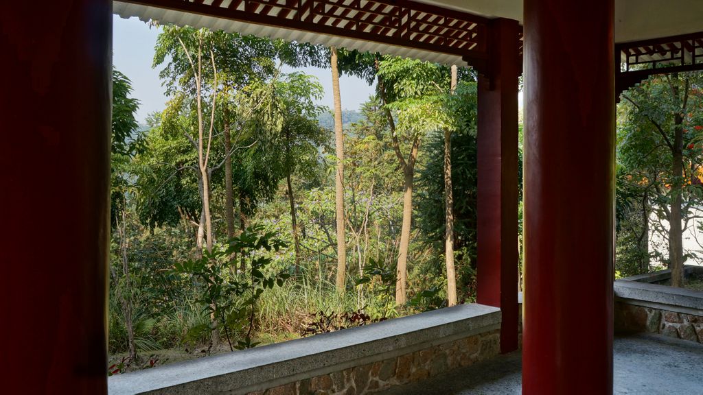 Pavillon at the Fairy Lake Botanical Garden, Shenzhen, China