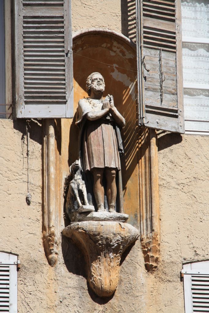 In the old city of Aix-en-Provence