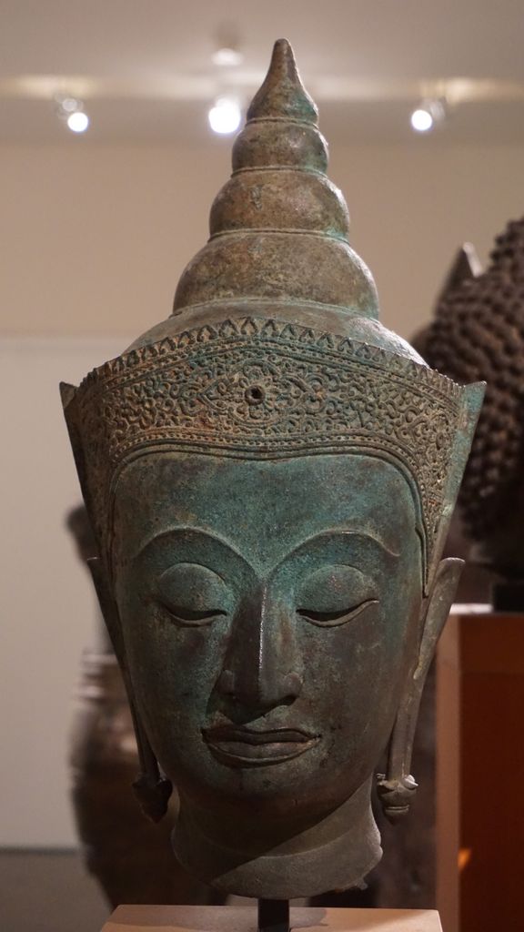 At the Musée Guimet, Paris (a Thais buddha)