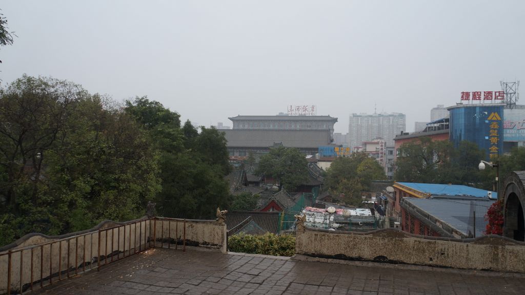 Views of Taiyuan's modern center