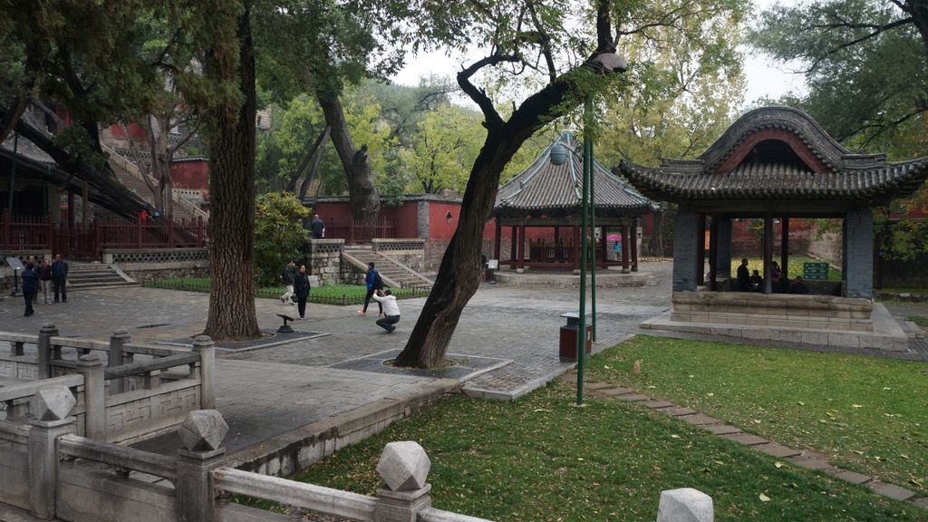 Jinci Park and Temple, Taiyuan. (It was founded about 1,400 years ago and expanded during the following centuries, resulting in a diverse collection of more than 100 sculptures, buildings, terraces, and bridges.)