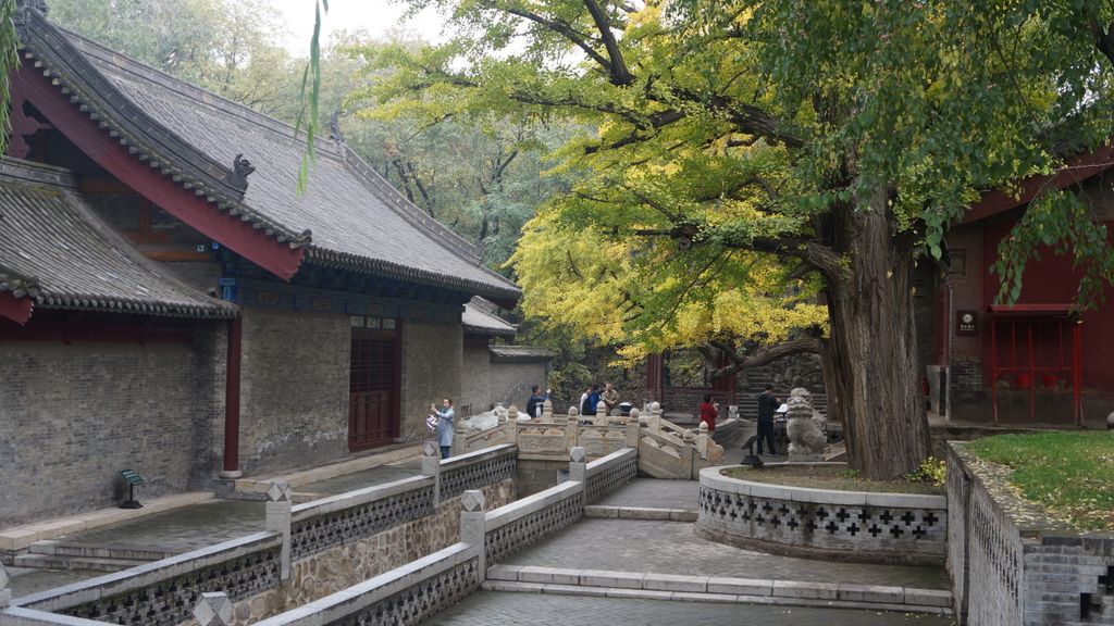 Jinci Park and Temple, Taiyuan. (It was founded about 1,400 years ago and expanded during the following centuries, resulting in a diverse collection of more than 100 sculptures, buildings, terraces, and bridges.)