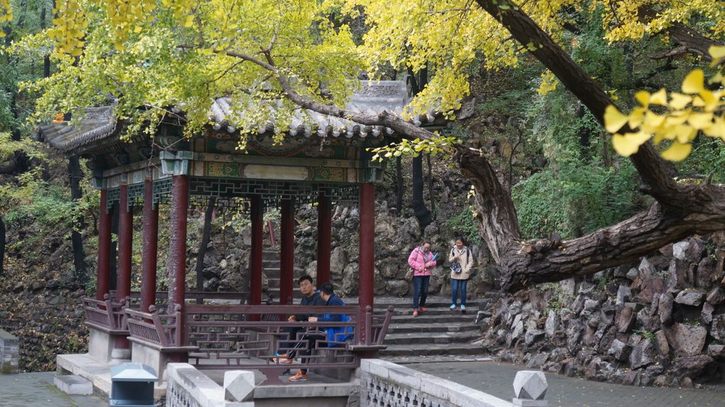 Jinci Park and Temple, Taiyuan. (It was founded about 1,400 years ago and expanded during the following centuries, resulting in a diverse collection of more than 100 sculptures, buildings, terraces, and bridges.)