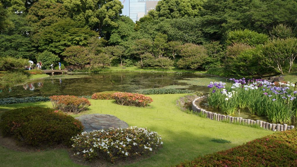 Gardens of the Imperial Palace in Tokyo, Japan