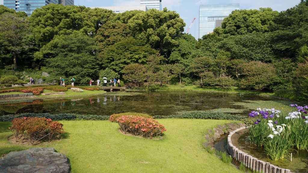 Gardens of the Imperial Palace in Tokyo, Japan