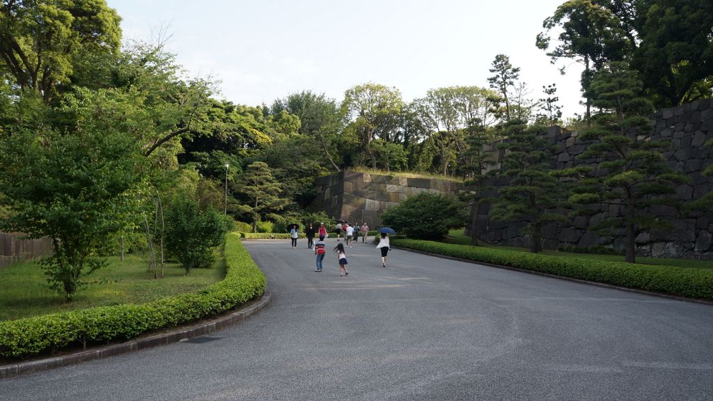 Gardens of the Imperial Palace in Tokyo, Japan