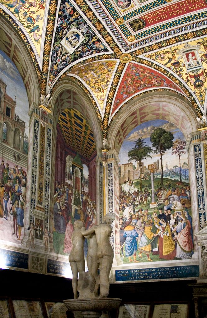 Piccolomini Library, Cathedral of Siena, Siena, Italy