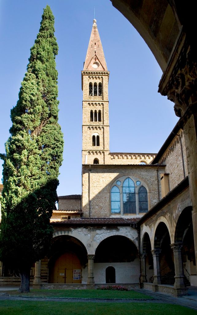 Cloisters of Santa Maria di Novella, Florence, Italy