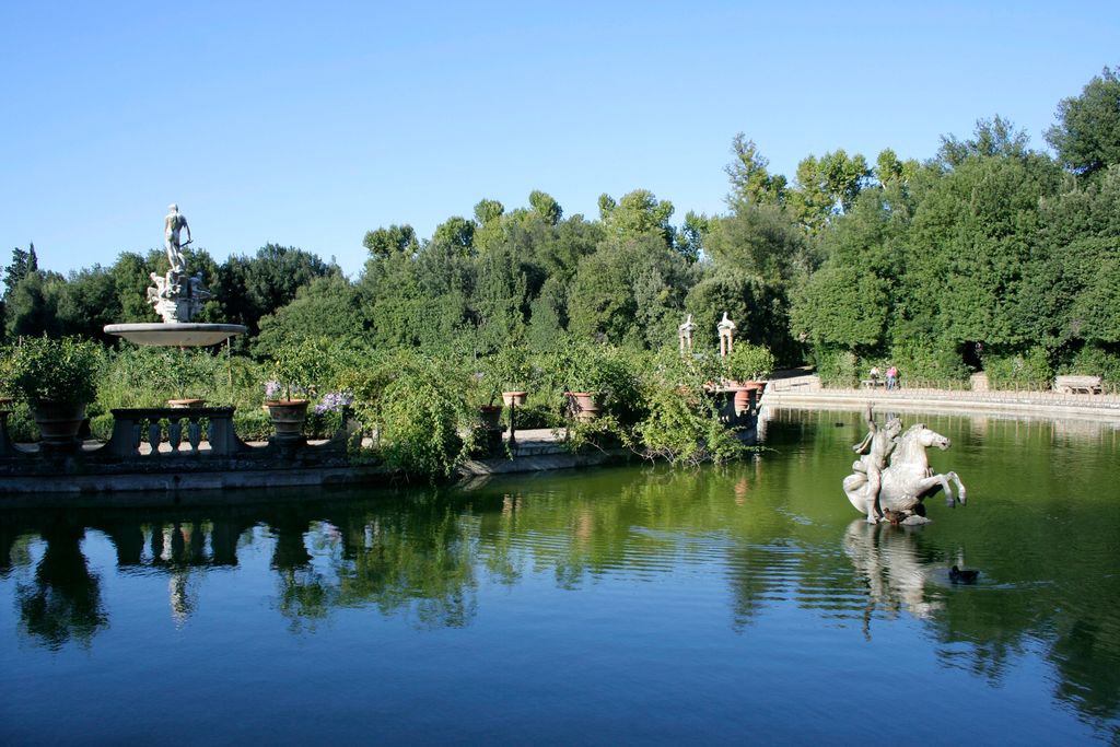 Boboli Gardens by the Pizzi Palace, Florence, Italy