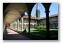 Cloister of Santa Croce, Florence, Italy (by Brunelelleschi)